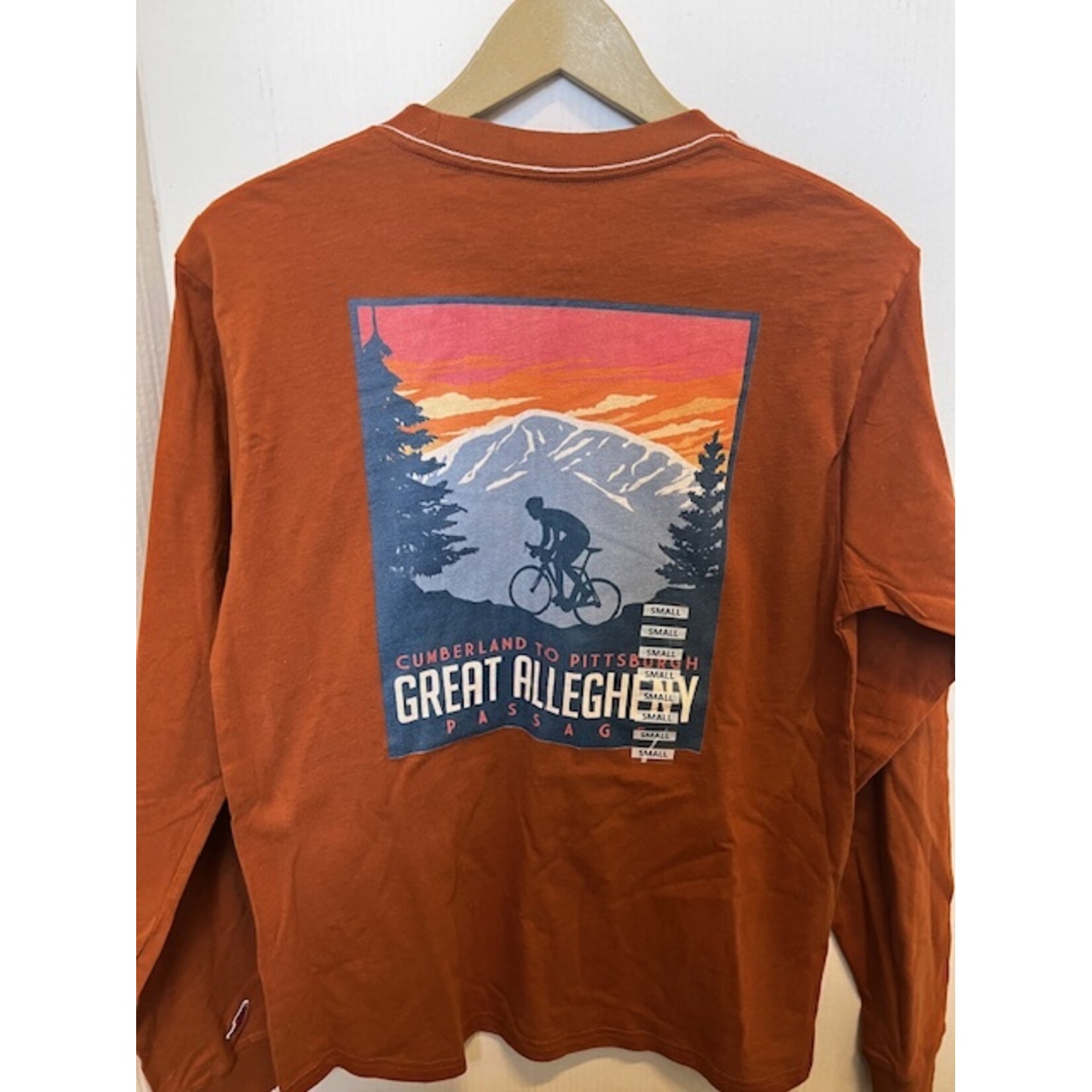 League Legacy League Legacy - Wheelzup Pocket Tee w/Gap Logo on Rear - L/S