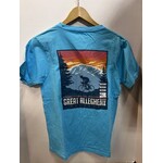 League Legacy League Legacy - Wheelzup Pocket Tee w/Gap Logo on rear