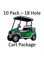 10 Pack - 18 Hole Cart Package