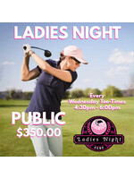 Ladies Night League (Public Season Long Registration)