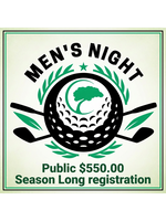 Men's Night League (Public Season Long Registration)