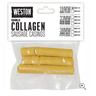 Weston Weston Edible Collagen Casing 19mm (for 15 lbs)