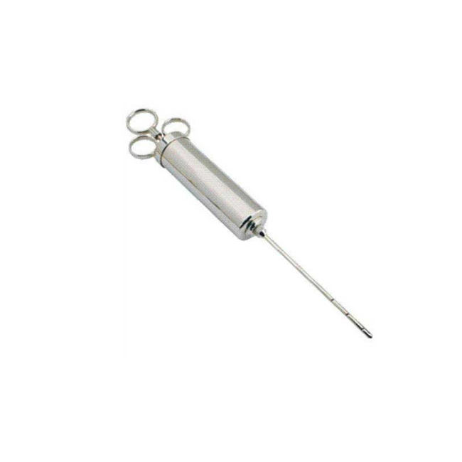 Weston Marinade Injector (Nickel-plated brass), 4 oz