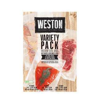 Weston Weston Vac Sealer Bags, Variety Pack - 50 count