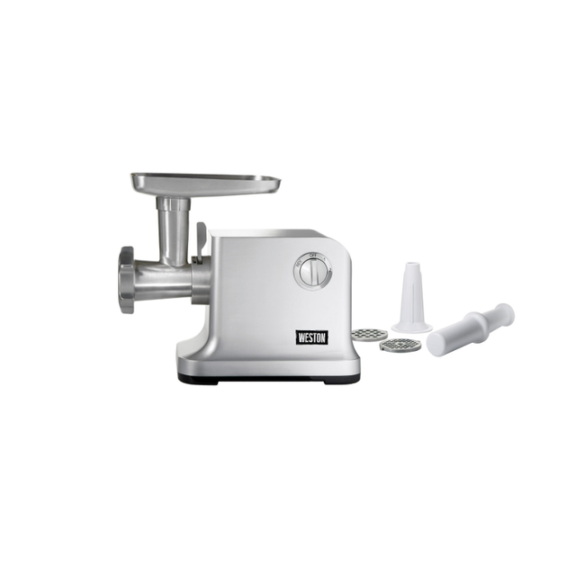 Weston #12 Electric Meat Grinder & Sausage Stuffer (750 watt/1HP)