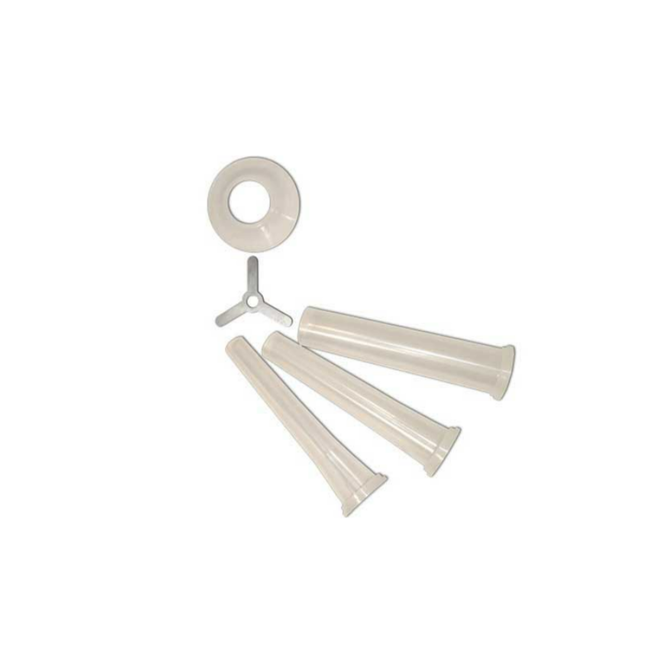 Weston Stuffing Funnel Set for #8 Grinder (3 Funnels & Star)