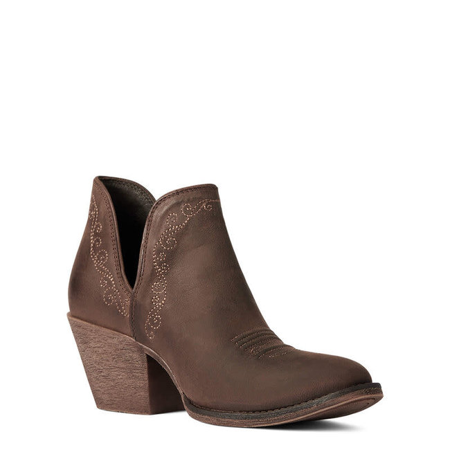 Ariat Women's Encore R Toe Weathrd Brn