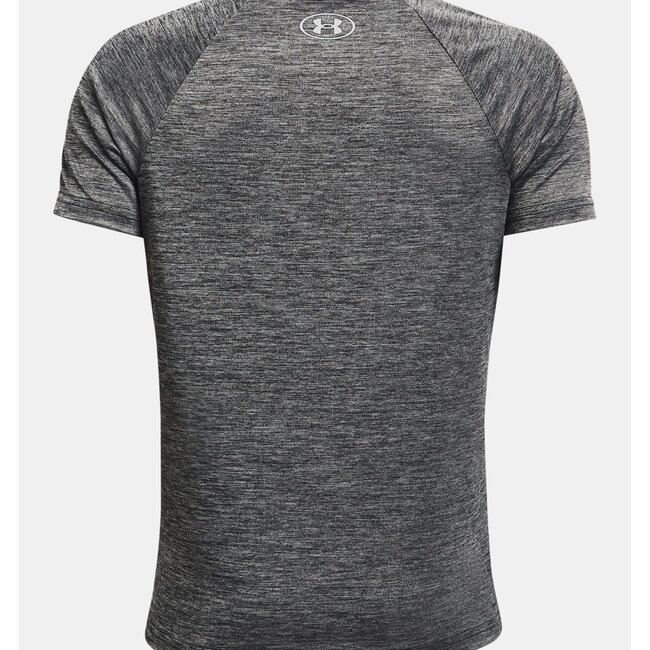 UA Boys' Tech™ Split Logo Hybrid Short Sleeve