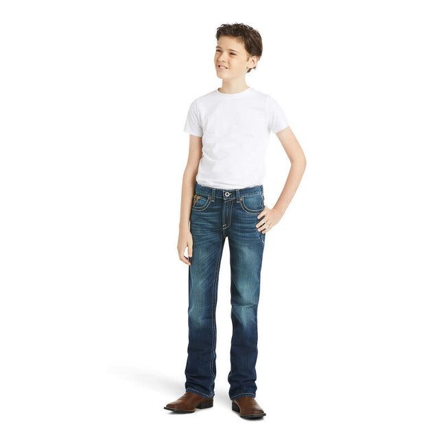 Ariat Boys B5 Slim Boundary Stackable Straight Leg Jean