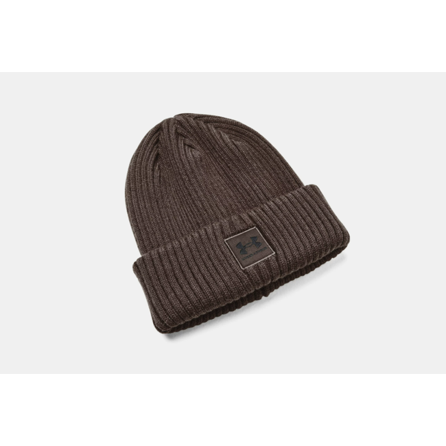UA Halftime Trail Beanie-Maverick Brown