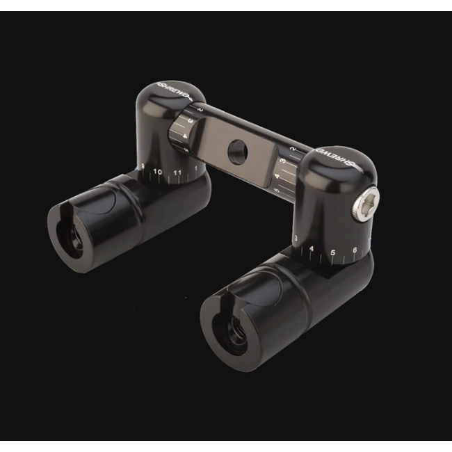 Shrewd Double V-Bar - Gloss Black