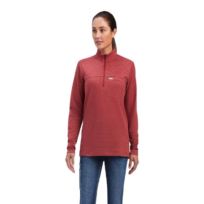 Ariat Women's Rebar Foundation 1/4 Zip Shirt
