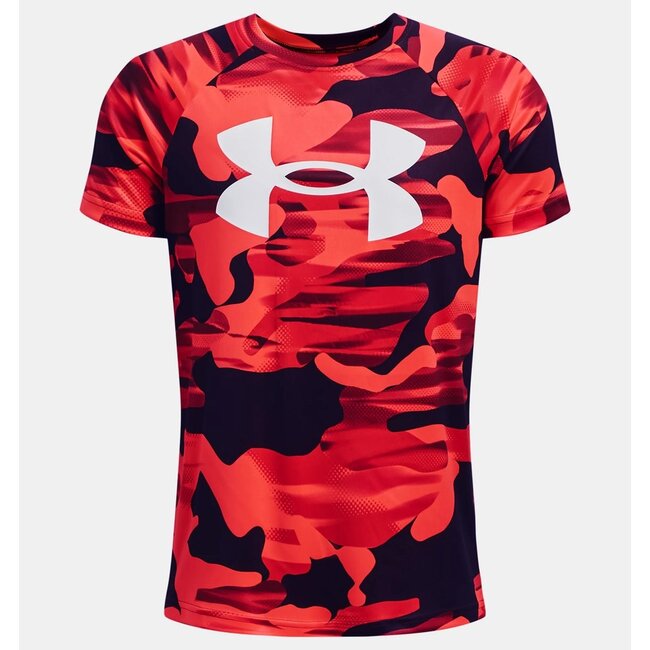 UA Boys' Tech™ Big Logo Printed Short Sleeve