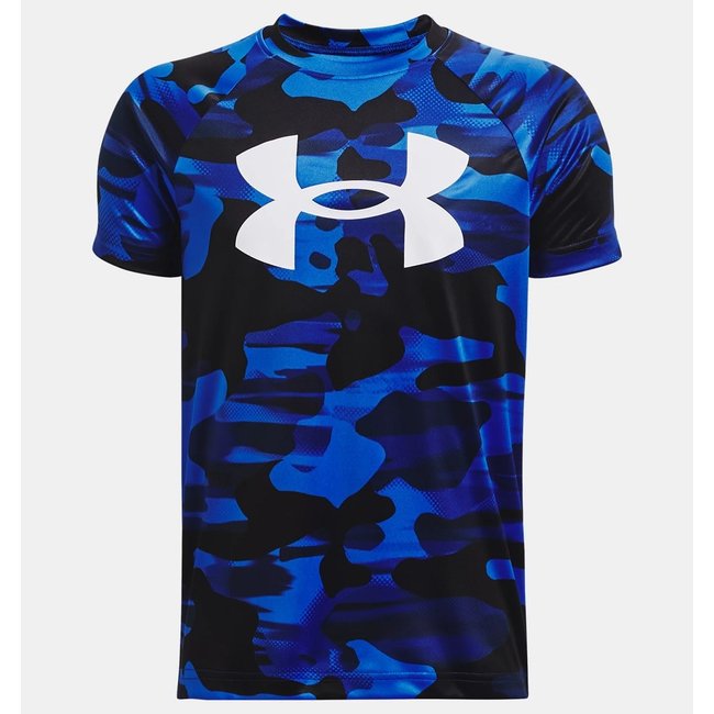 UA Boys' Tech™ Big Logo Printed Short Sleeve