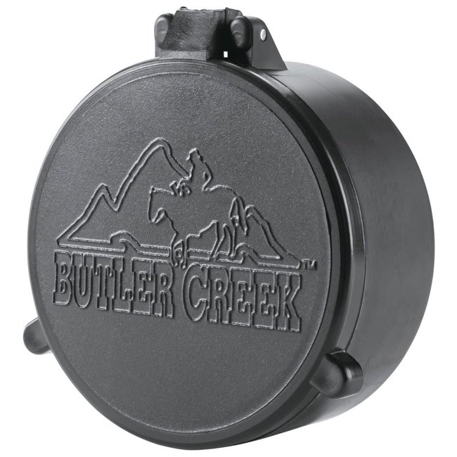 Butler Creek 30210 Flip-Open Objective Black Polymer Polymer 44.10mm Obj. Size 21