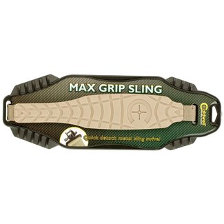 Caldwell Shooting Supplies Caldwell Max Grip Sling with Flat Dark Earth Finish, 20"-40" OAL, 2.75" W & Adjustable Design for Rifles