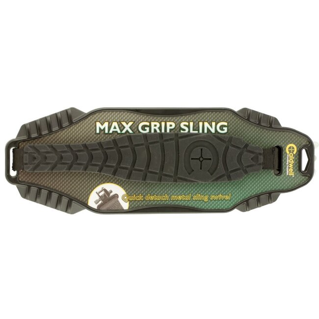 Caldwell 156219 Max Grip Sling with Black Finish, 20"-41" OAL, 2.75" W & Adjustable Design for Rifles