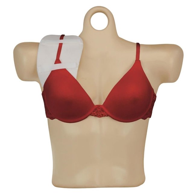 Caldwell Hidden Comfort For Women Recoil Shield White Cotton Blend Ambidextrous Hand