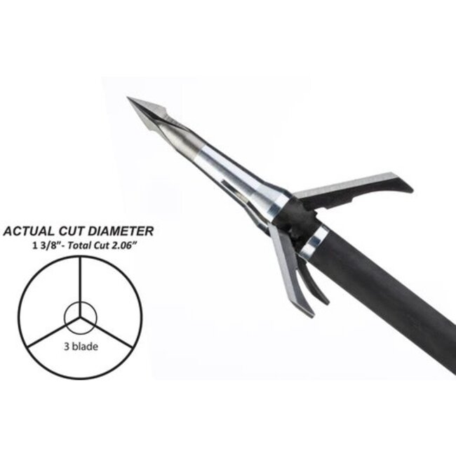 Grim Reaper Pro Series Mechanical Broadheads- 4 pack