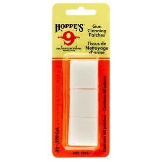Hoppe's Hoppe's Gun Cleaning Patches #3 270-35 Cal Synthetic 50 Per Pack