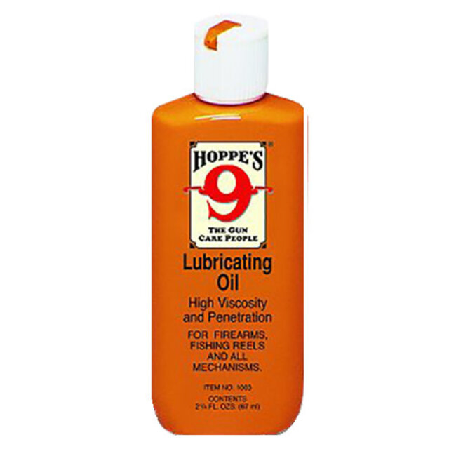 Hoppe's No. 9 Lubricating Oil 2.25 OZ Bottle