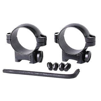 Leupold Leupold Ringmounts Rimfire Scope Ring Set .22 Rimfire Dovetail Medium 1" Tube Black Gloss Steel