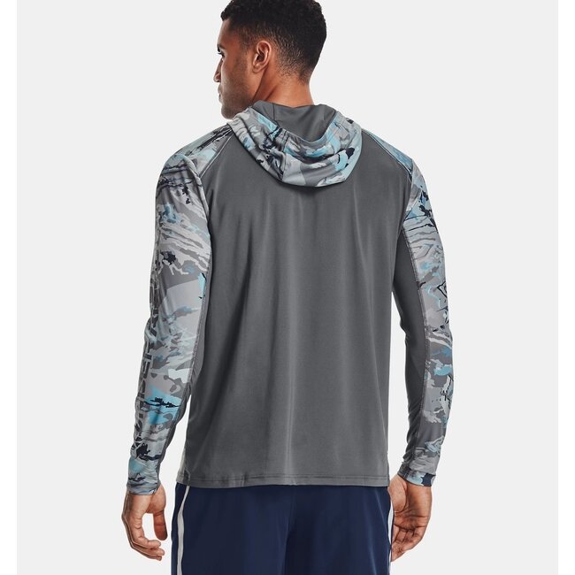 UA Men's Iso-Chill Shorebreak Camo Hoodie