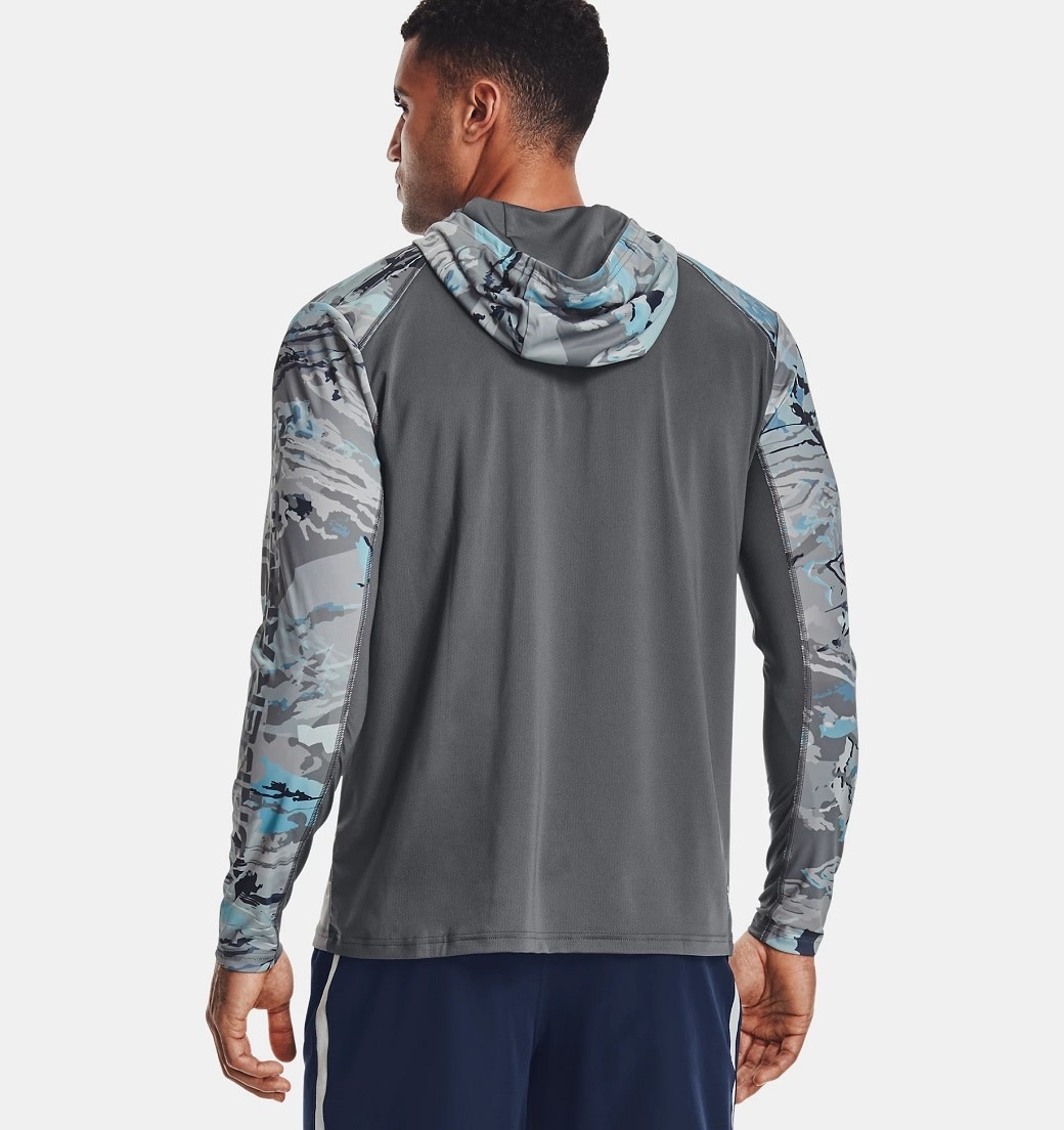 UA Men's Iso-Chill Shorebreak Camo Hoodie - Outdoor Insiders New Milford PA