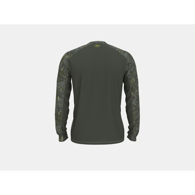 UA Men's Iso-Chill Shorebreak Camo Long Sleeve
