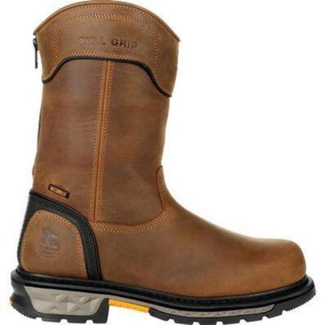 Georgia Boot Carbo-Tec LTX Insulated Waterproof Work Boot Composite Toe Pull On Boot