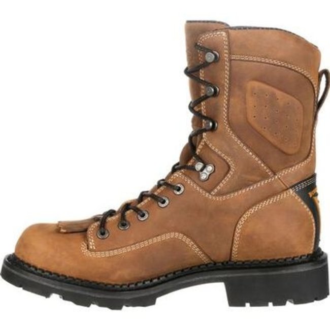 Georgia Boot Comfort Core Waterproof Low Heel Logger Work Boot