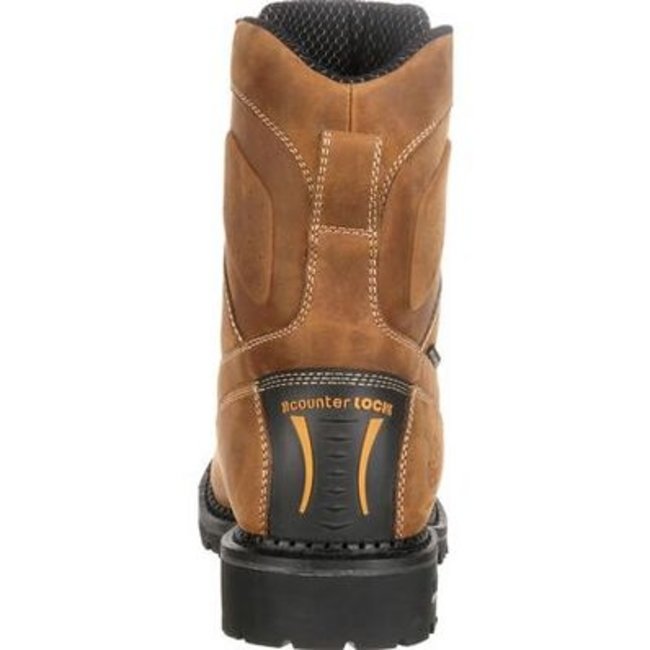 Georgia Boot Comfort Core Waterproof Low Heel Logger Work Boot