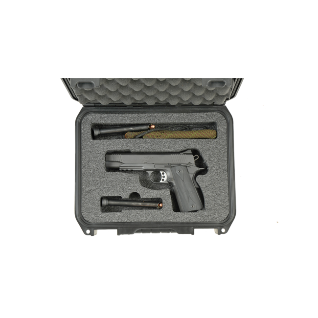 SKB iSeries Pistol Case Customizable Foam Large Black