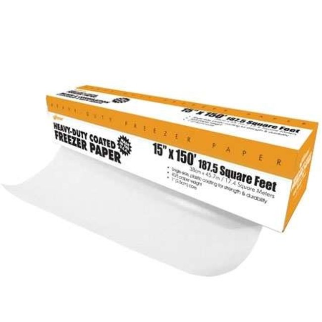 Weston Heavy Duty Coated Freezer Paper - 15" x 150' (in dispenser box)