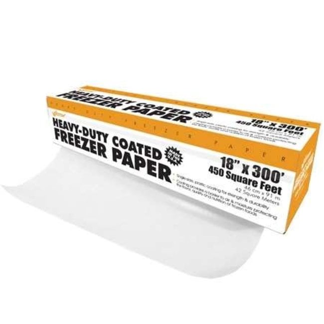 Weston Heavy Duty Coated Freezer Paper - 18" x 300' (in dispenser box)
