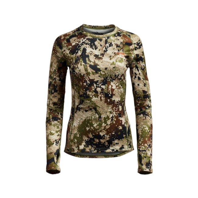 Sitka Women's Core Mid Wt Crew Long Sleeve