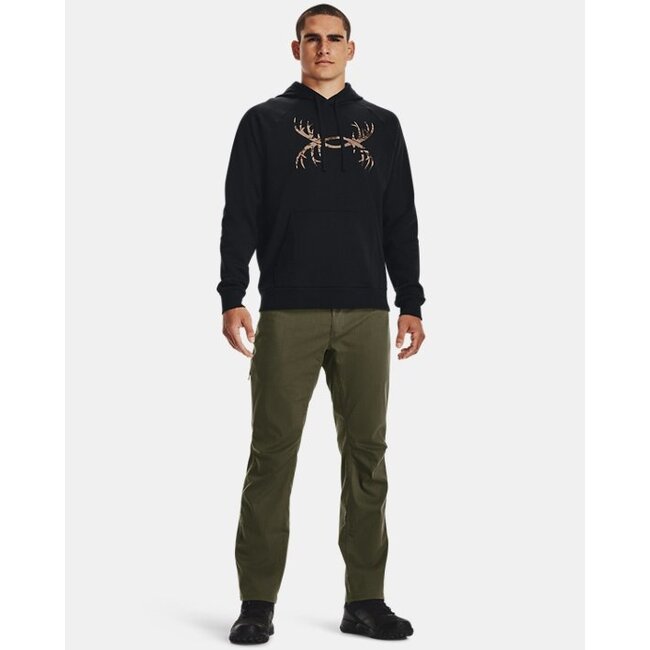 UA Men's Rival Fleece Antler Hoodie