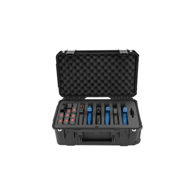 SKB iSeries Multi Hand gun case custom foam 6 gun Black