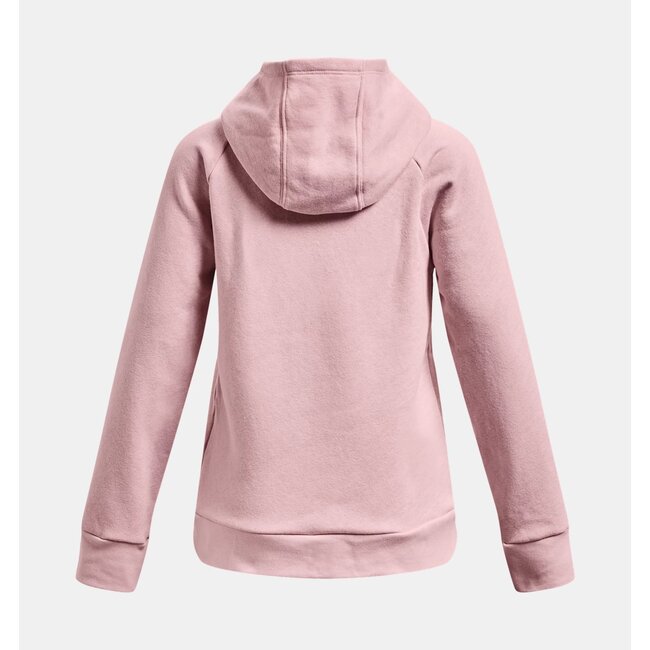 UA Girls' Rival Fleece Big Logo Hoodie