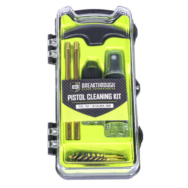 Break Through Clean Vision Series Pistol Cleaning Kit – .357 Cal / .38 Cal / and 9mm