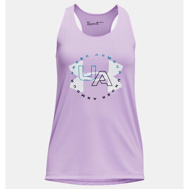 UA Girls' Tech Big Logo Tank