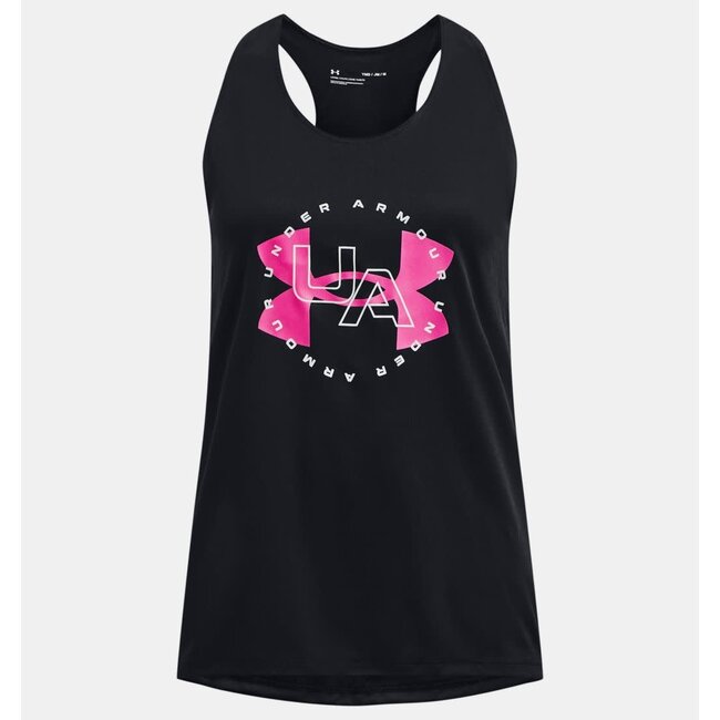 UA Girls' Tech Big Logo Tank