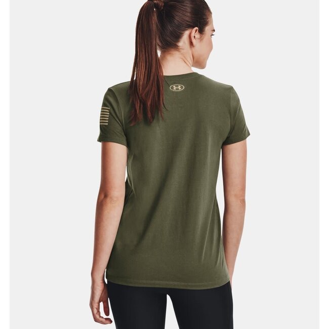 UA Women's New Freedom Logo T