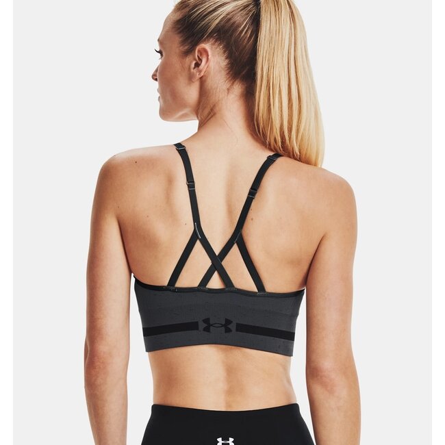 UA Women's Seamless Low Long Heather Sports Bra