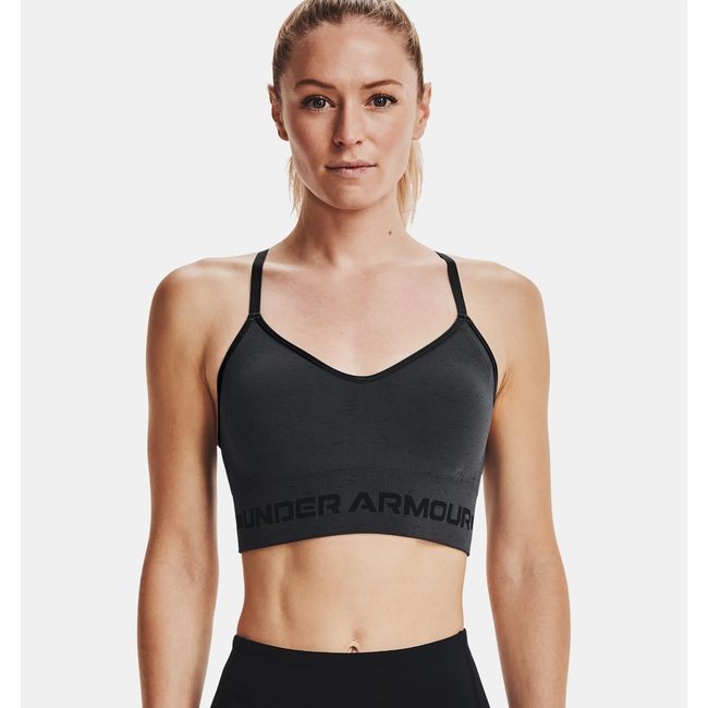 UA Women's Seamless Low Long Heather Sports Bra