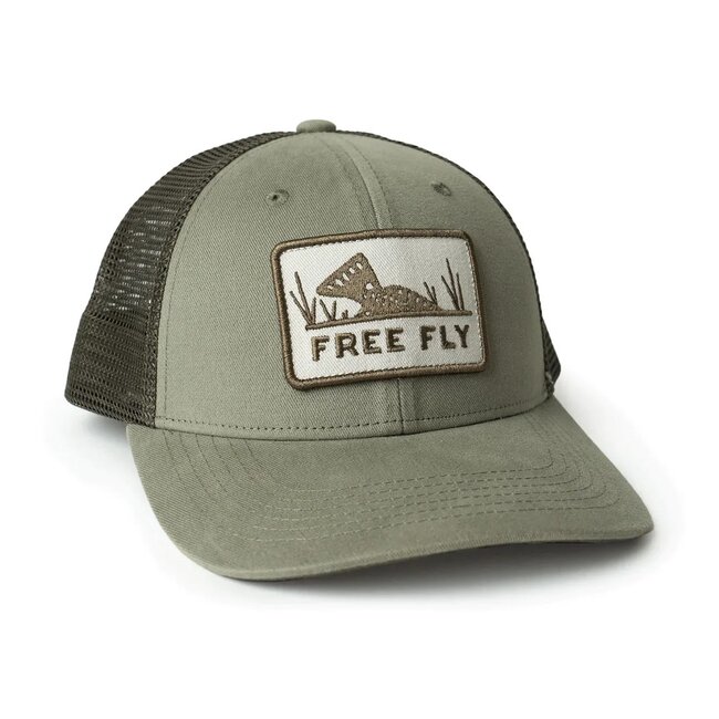 Free Fly High Hopes Trucker Hat - Capers Green