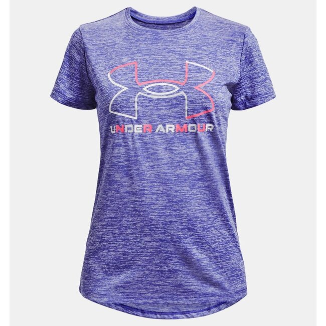 UA Girls' Tech™ Big Logo Twist Short Sleeve