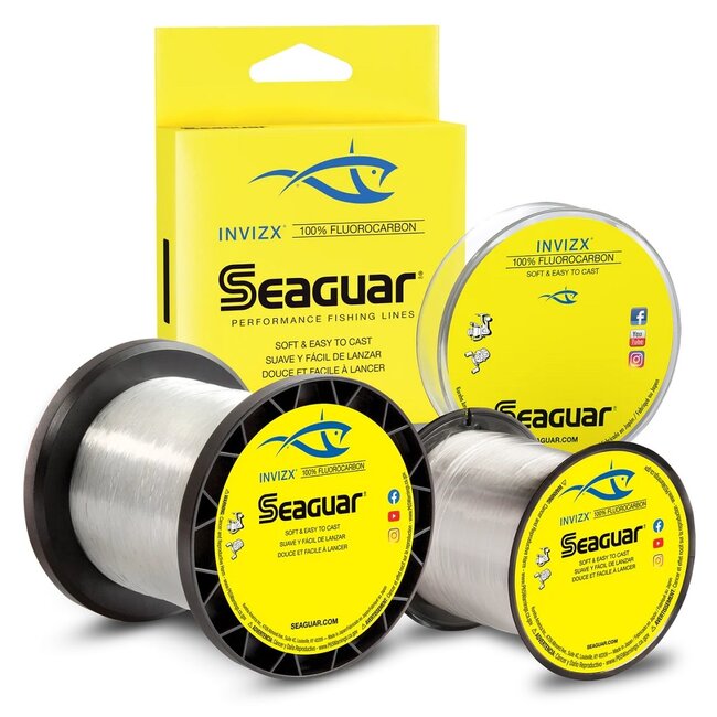 Seaguar INVIZX FluoroCarbon Fishing Line- 200 yds