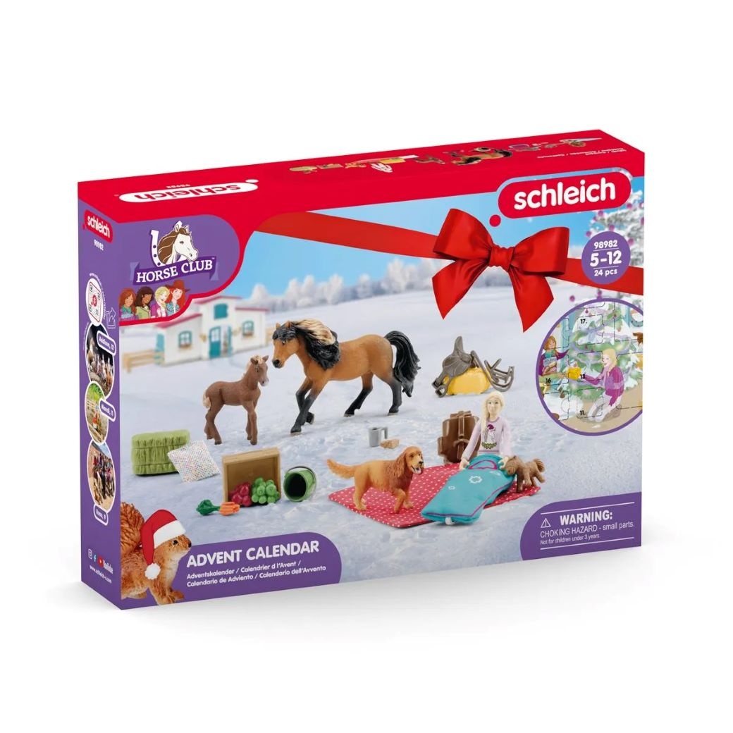 Schleich Advent Calendar Horse Club 2023 - Outdoor Insiders New Milford PA