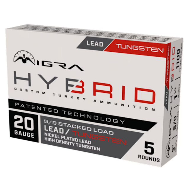 MIGRA Ammunition Hybrid Turkey 20 Gauge Shotshells 5 Round Box